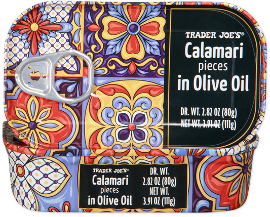 Calamari Pieces in Olive Oil