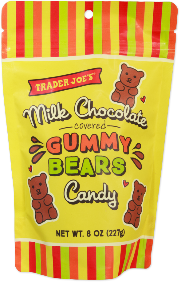 Milk Chocolate Covered Gummy Bears