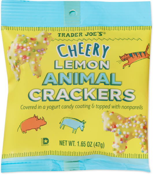 Cheery Lemon Animal Crackers