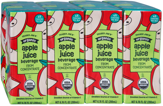 Organic Apple Juice Beverage