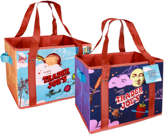Stand-Up Collapsable Grocery Tote