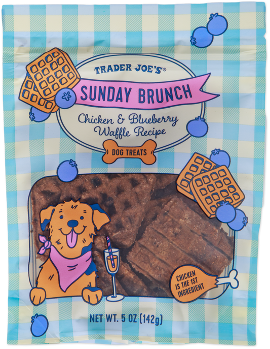 Sunday Brunch Chicken & Blueberry Waffle Recipe Dog Treats