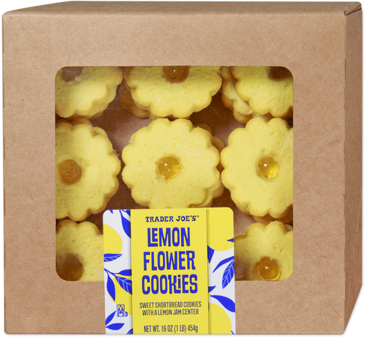 Lemon Flower Cookies
