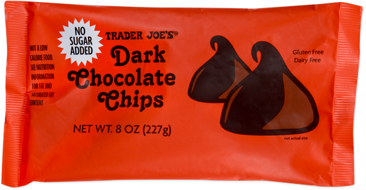 Dark Chocolate Chips No Sugar Added