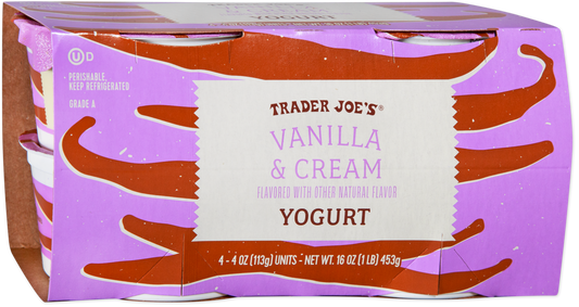 Vanilla & Cream Yogurt