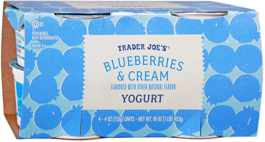 Blueberries & Cream Yogurt