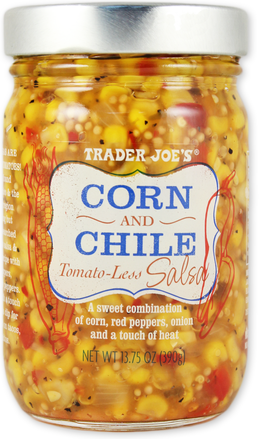 Corn and Chile Tomato-less Salsa