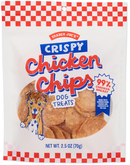 Crispy Chicken Chips Dog Treats