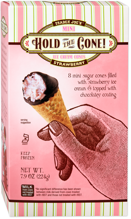 Strawberry Hold the Cone! Mini Ice Cream Cones