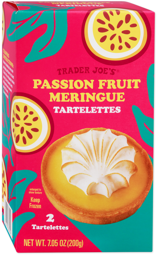 Passion Fruit Meringue Tartelettes