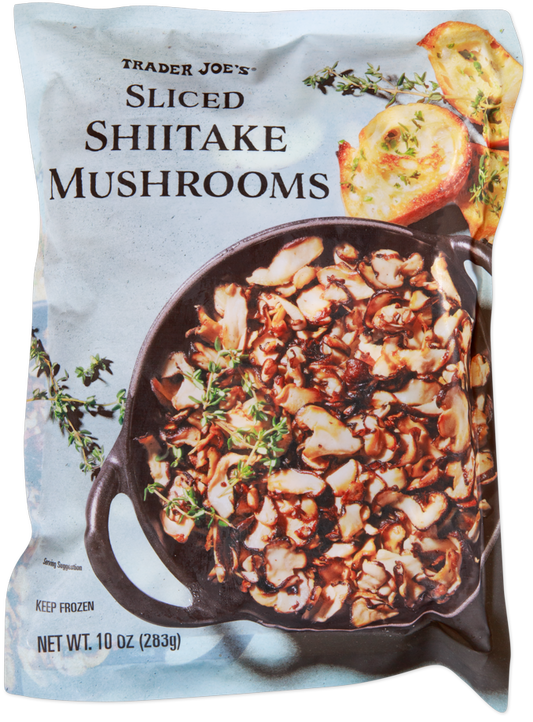 Sliced Shiitake Mushrooms