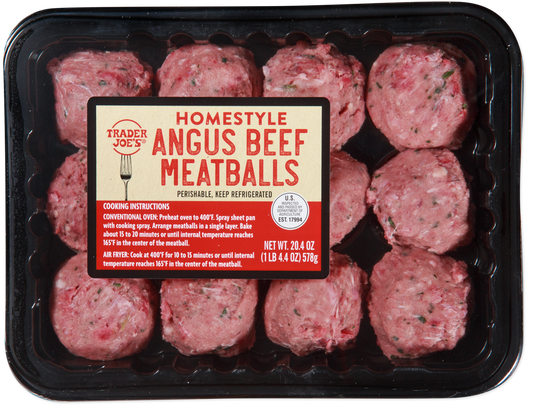 Homestyle Angus Beef Meatballs