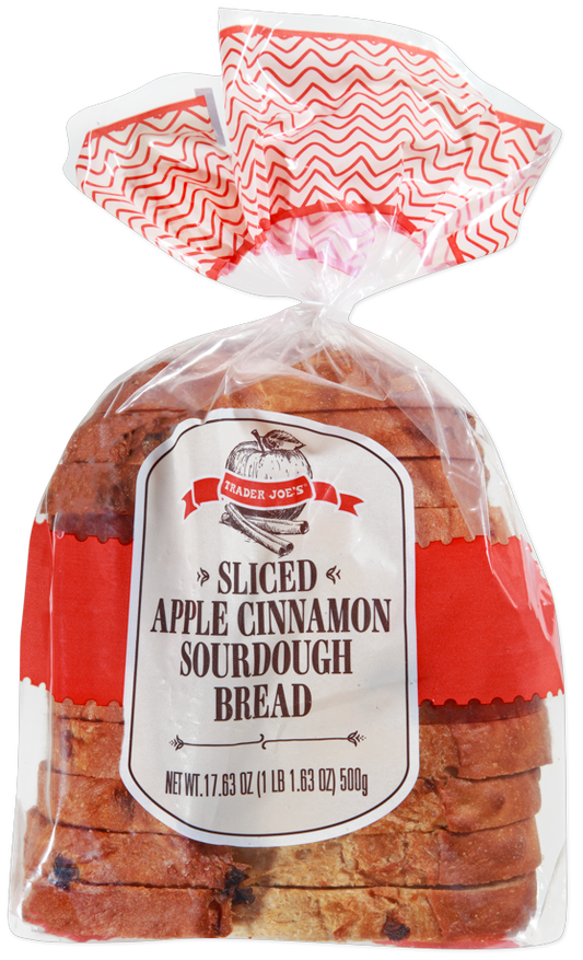 Sliced Apple Cinnamon Sourdough Bread