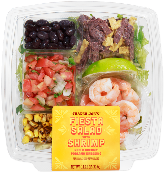 Fiesta Salad with Shrimp