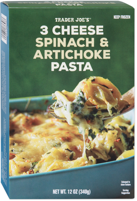 3 Cheese Spinach & Artichoke Pasta