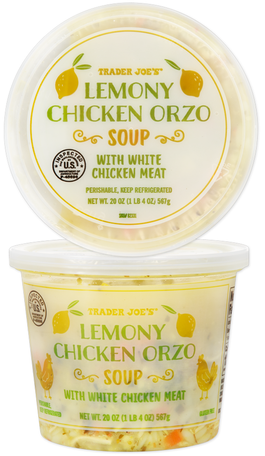 Lemony Chicken Orzo Soup