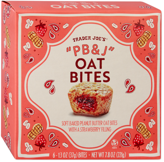 "PB&J" Oat Bites