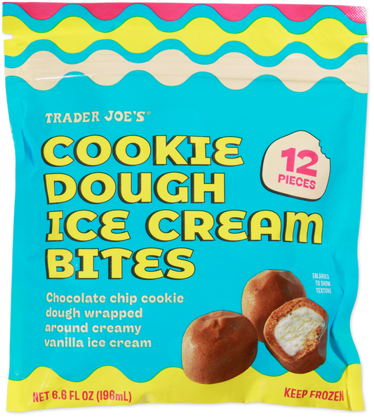 Cookie Dough Ice Cream Bites