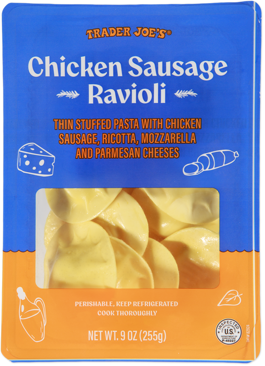 Chicken Sausage Ravioli