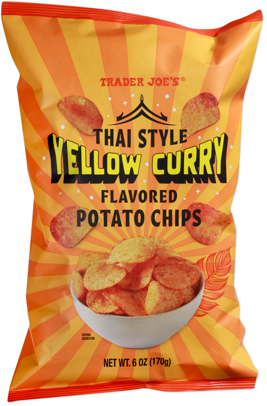 Thai Style Yellow Curry Flavored Potato Chips