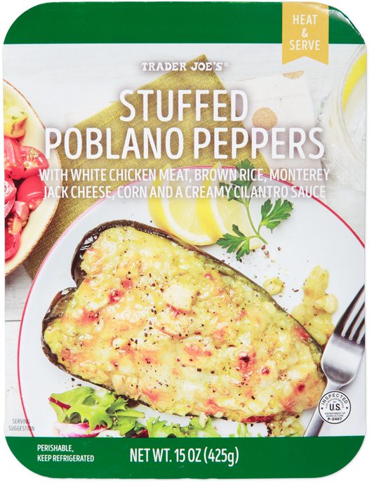 Stuffed Poblano Peppers