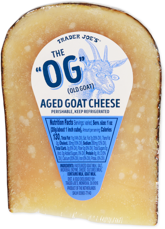 The "OG" (Old Goat) Aged Goat Cheese