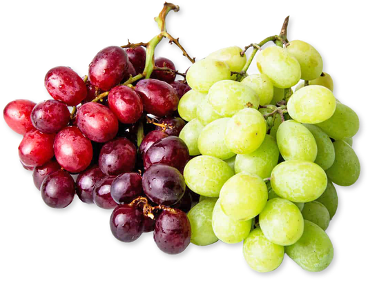 Red and Green Grapes Duo