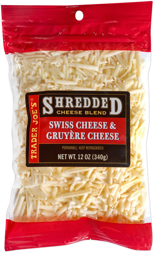 Shredded Swiss Cheese & Gruyère Cheese
