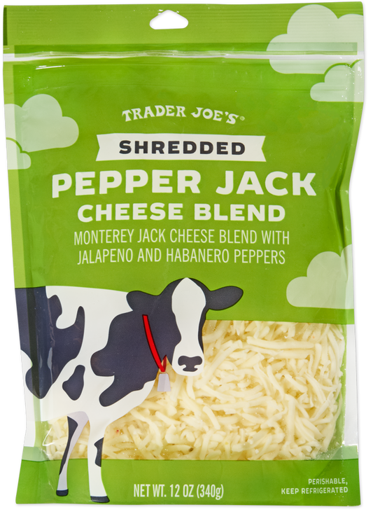 Shredded Pepper Jack Cheese Blend