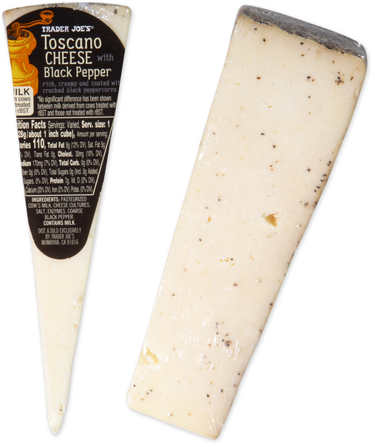 Toscano Cheese with Black Pepper