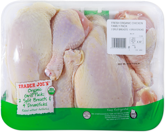 Organic Chicken Grill Pack