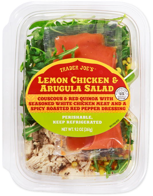 Lemon Chicken & Arugula Salad