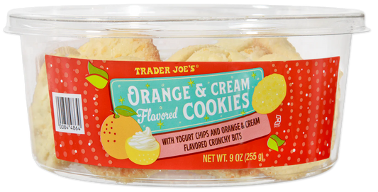 Orange & Cream Flavored Cookies