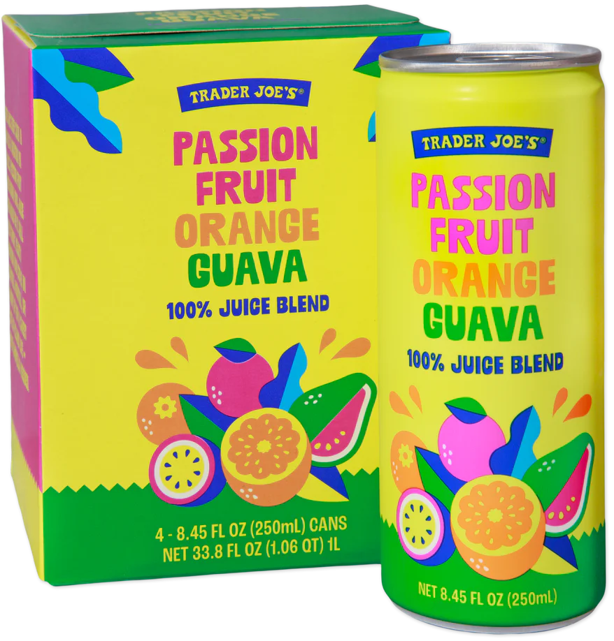 Passion Fruit Orange Guava 100% Juice Blend