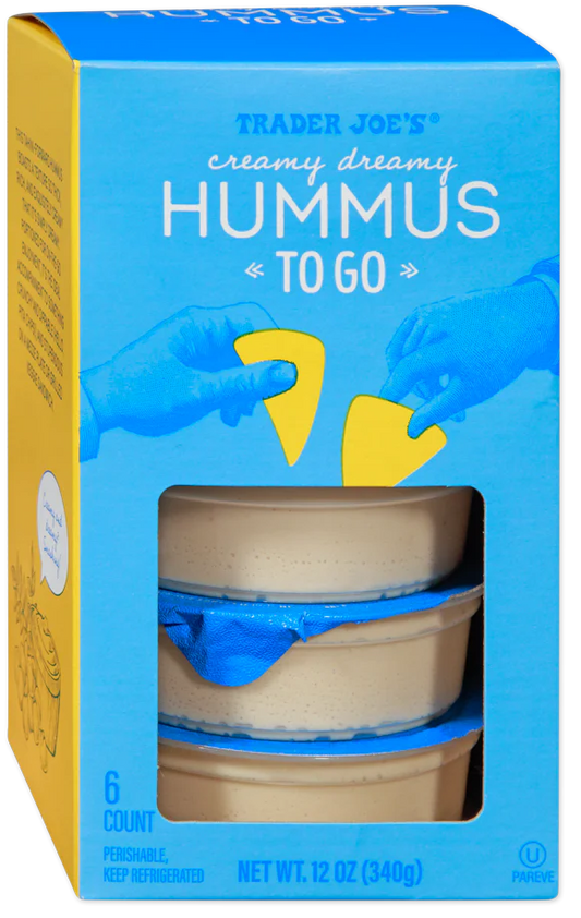 Creamy Dreamy Hummus To Go