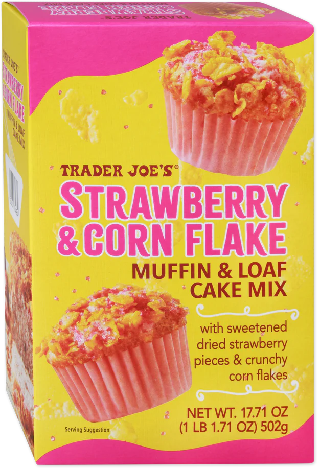 Strawberry & Corn Flake Cake Muffin & Loaf Cake Mix