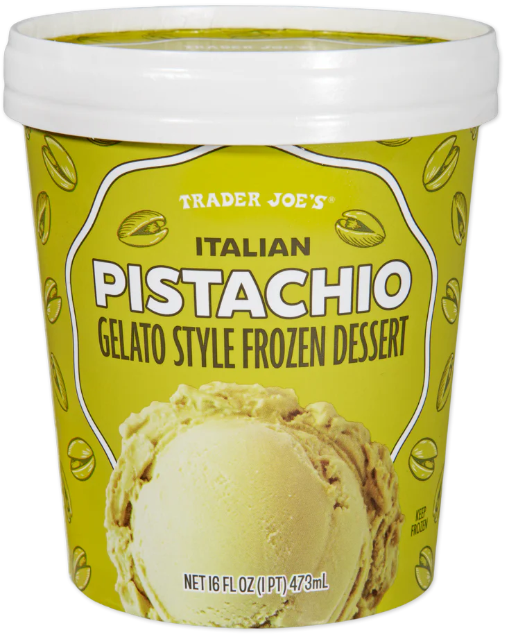 Italian Pistachio Gelato Style Frozen Dessert