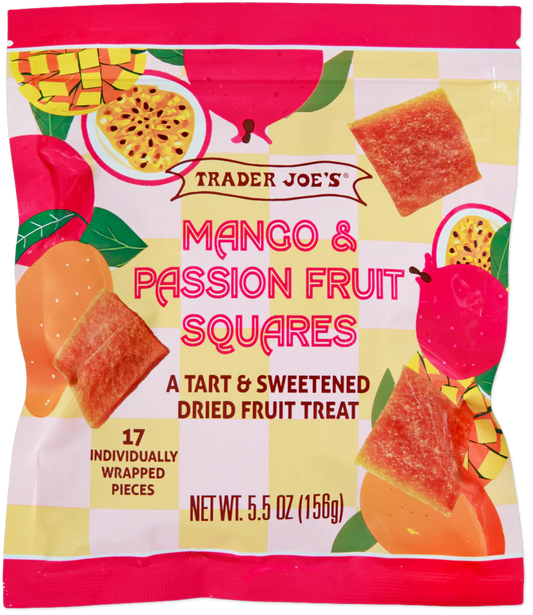 Mango & Passion Fruit Squares