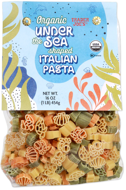 Organic Under the Sea Shaped Italian Pasta
