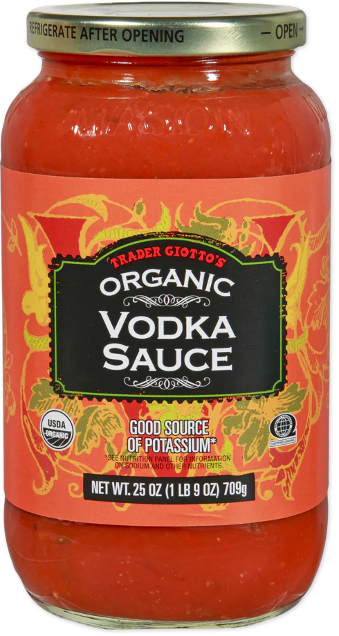 Organic Vodka Sauce