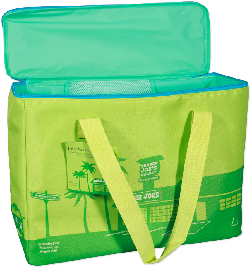 Reusable Insulated Bag Lime Green