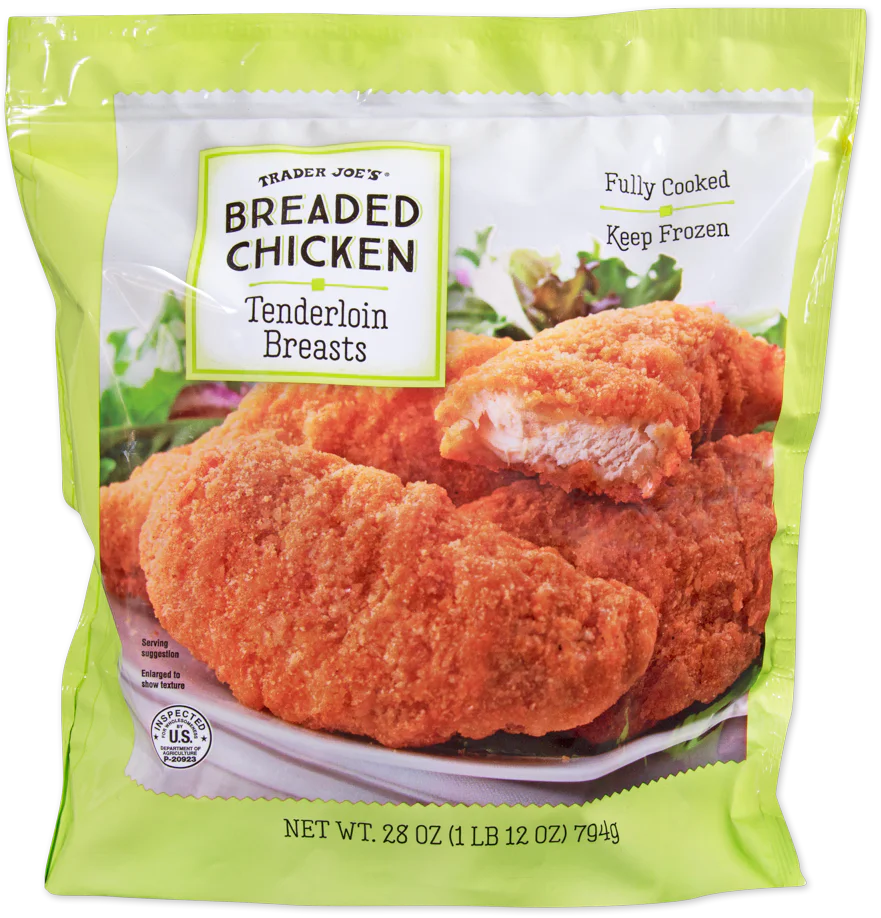 Breaded Chicken Tenderloin Breasts