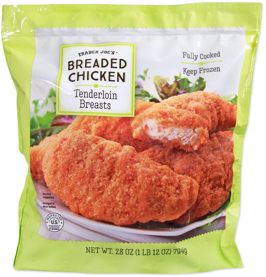 Breaded Chicken Tenderloin Breasts